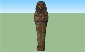 埃及法老装饰品SU模型