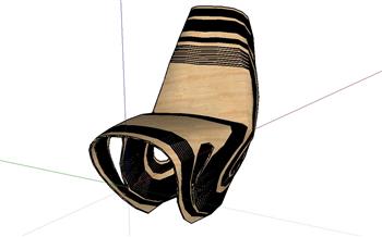 创意椅子座椅SU模型