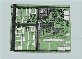 su中式公园古建模型(ID29615)