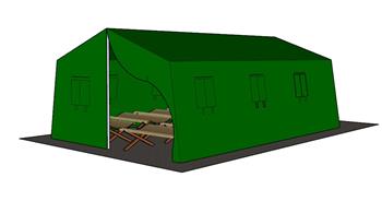 抗震帐篷SU模型