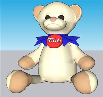 儿童玩具熊SU模型