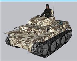 德国二战坦克SU模型