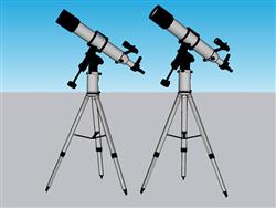 天文望远镜SU模型