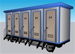公共卫生间公厕SU模型