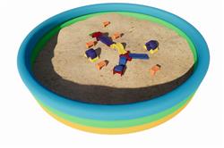 儿童沙堆沙池SU模型