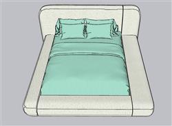 床铺SU模型