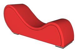 哨子造型沙发床SU模型