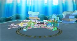 海底水族景观SU模型