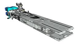 未来战舰SU模型