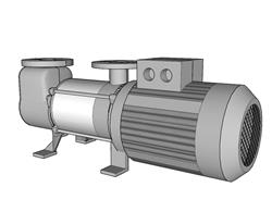 污水处理器机械SU模型