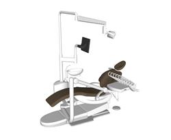 牙科治疗椅SU模型