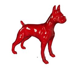 狗形雕塑摆件SU模型