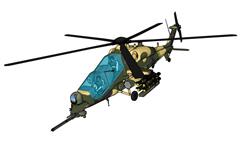 直升机飞机SU模型
