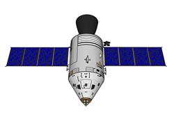 航天卫星SU模型图(ID94121)