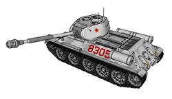 坦克SU模型