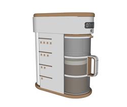 咖啡机免费su模型在线下载(ID95225)