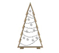 木质装饰圣诞树sketchup模型下载网站(ID95251)