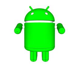 Android安卓机器人SU模型