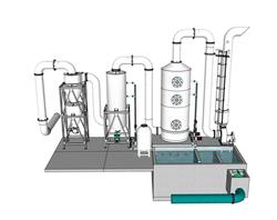 水处理机械SU模型