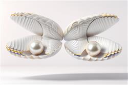 珍珠贝壳SU模型