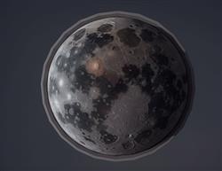 月球月亮装饰SU模型库(ID96316)
