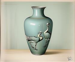 古董文物花瓶SU模型