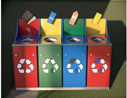垃圾分类回收垃圾桶sketchup官方模型库(ID98469)
