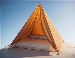 露营三角帐篷SU模型