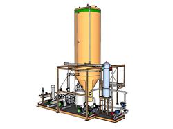 反应器反应釜水泵SU模型
