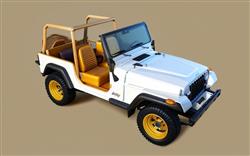 jeep敞篷吉普车SU模型
