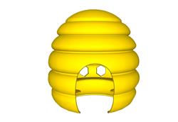 蜂窝蜂巢儿童SU模型