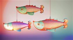鱼灯笼鲤鱼灯SU模型