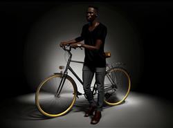 自行车单车非洲人SU模型