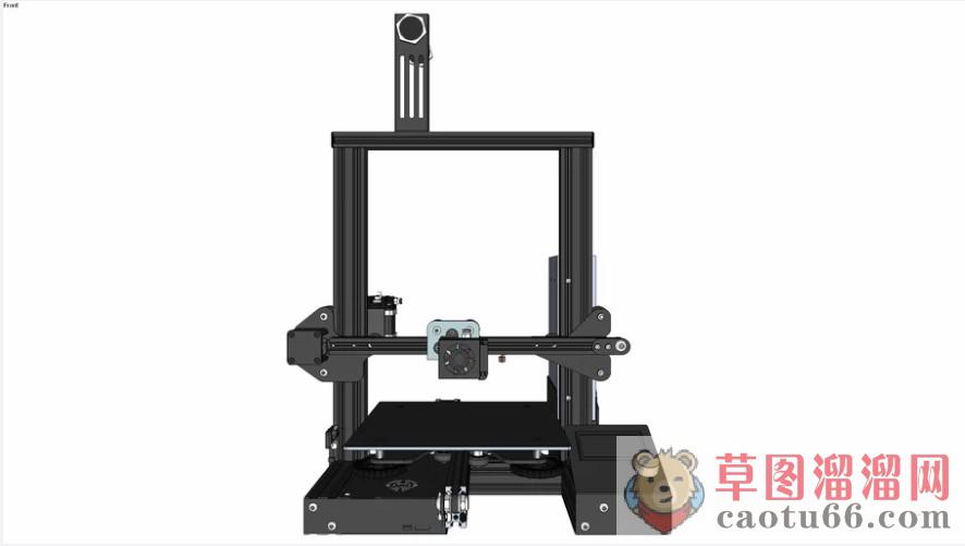 3D打印机设备SU模型分享作者是【De Ja Vu 】