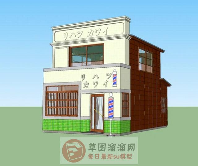日式房屋建筑SU模型