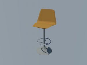 吧台椅家具椅子SU模型