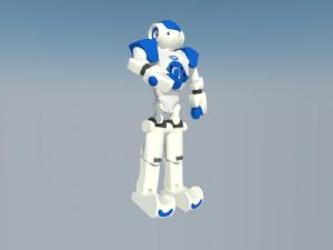 跳舞机器人SU模型