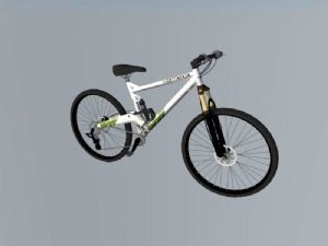 山地车单车自行车SU模型