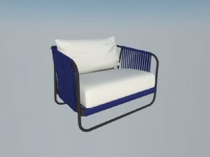 单人座沙发椅子SU模型