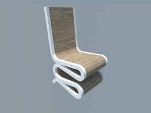 S异形椅子座椅SKP模型
