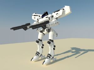 机甲机器人SU模型
