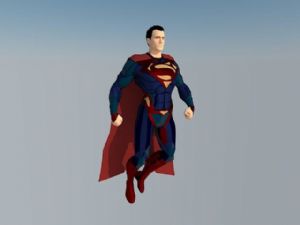 超人英雄SU模型