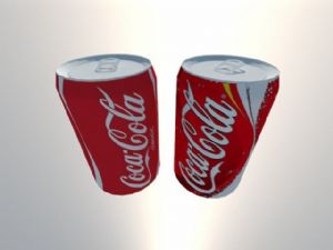 罐装可口可乐饮料SU模型