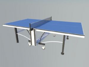乒乓球桌SU模型