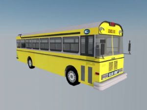 巴士校车SU模型