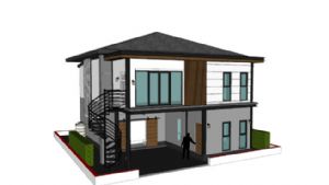 住宅别墅房子SU模型