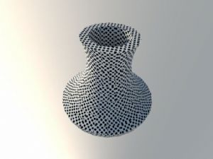 陶器花瓶装饰SU模型