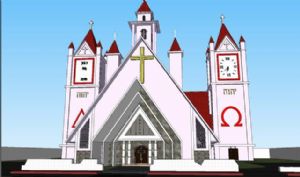教堂建筑免费SU模型