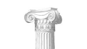 罗马柱柱头免SU模型