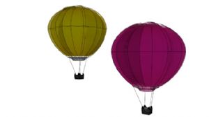 热气球SU模型